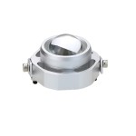 Proiector cu led, 1000 LM ( lumeni ) 10 W cu lupa, rezistent la apa, waterproof, argintiu